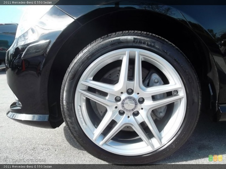 2011 Mercedes-Benz E 550 Sedan Wheel and Tire Photo #59196322