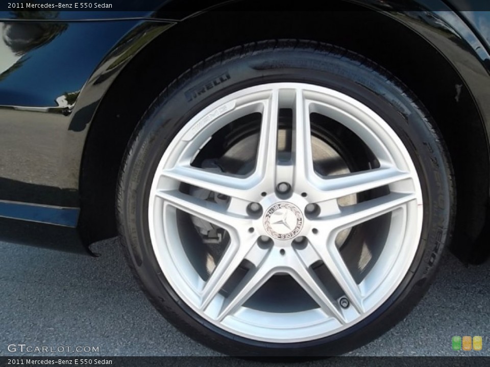 2011 Mercedes-Benz E 550 Sedan Wheel and Tire Photo #59196380