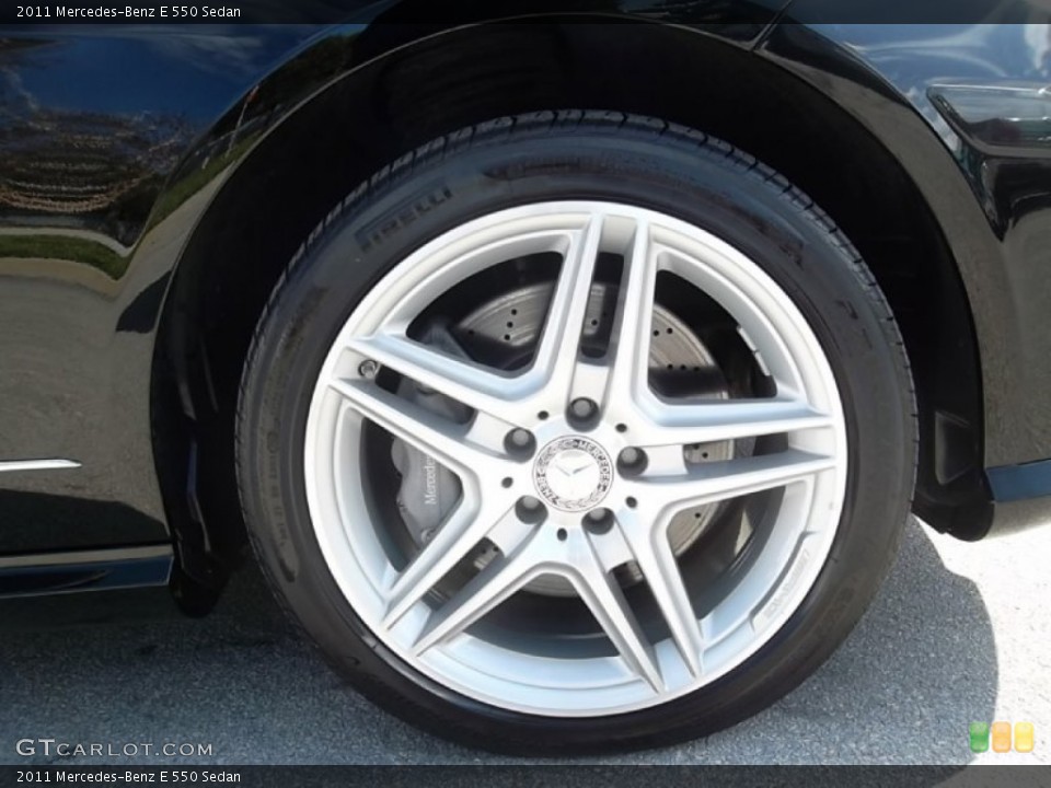 2011 Mercedes-Benz E 550 Sedan Wheel and Tire Photo #59196389