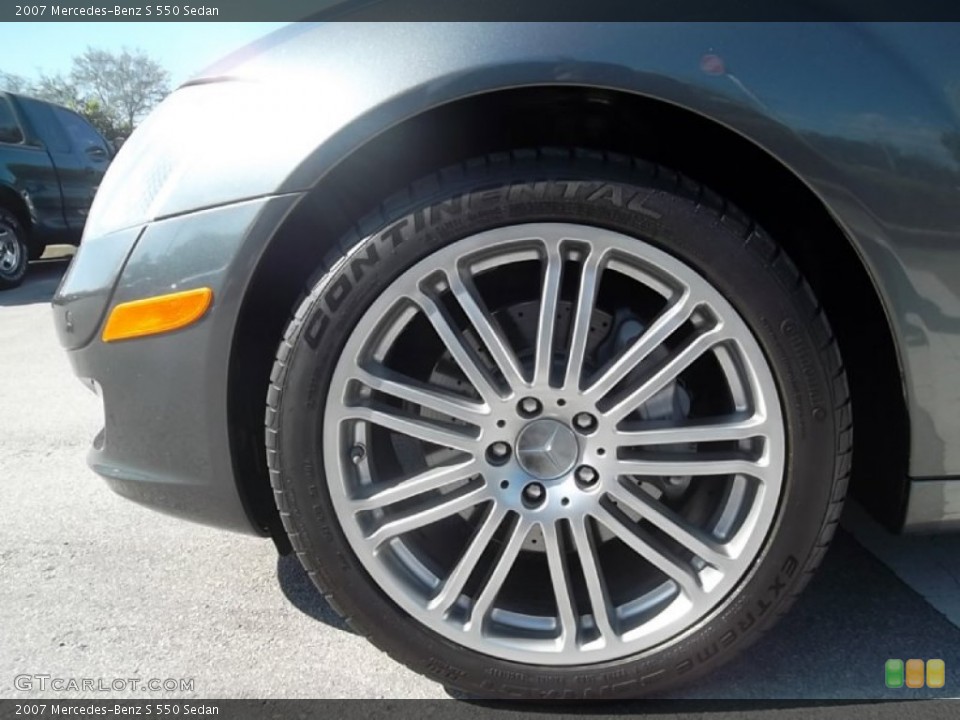 2007 Mercedes-Benz S 550 Sedan Wheel and Tire Photo #59196629
