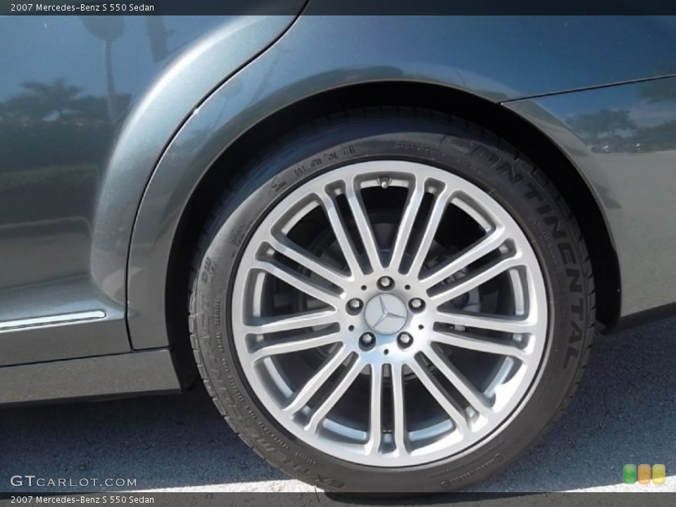 2007 Mercedes-Benz S 550 Sedan Wheel and Tire Photo #59196638