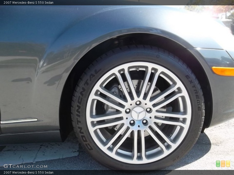 2007 Mercedes-Benz S 550 Sedan Wheel and Tire Photo #59196701