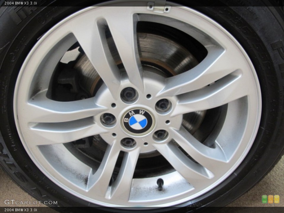 2004 BMW X3 3.0i Wheel and Tire Photo #59200610