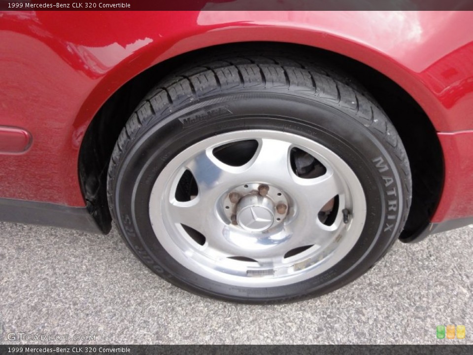 1999 Mercedes-Benz CLK 320 Convertible Wheel and Tire Photo #59206712
