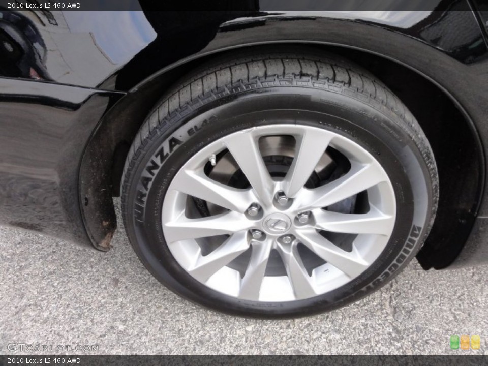 2010 Lexus LS 460 AWD Wheel and Tire Photo #59209076
