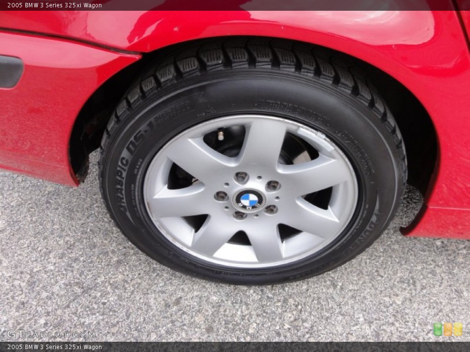 2005 BMW 3 Series 325xi Wagon Wheel and Tire Photo #59209994