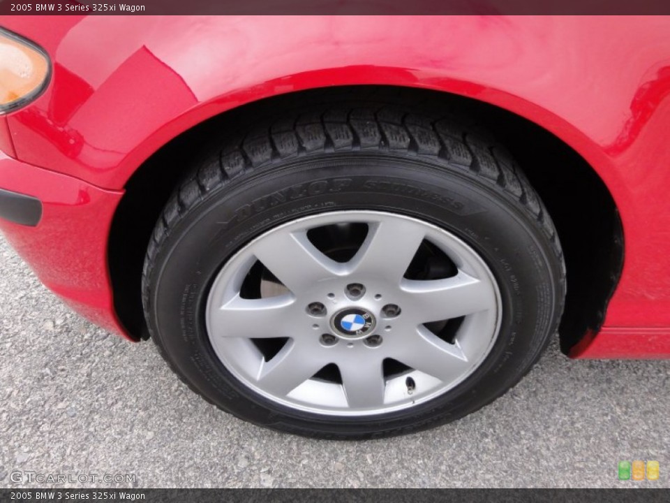 2005 BMW 3 Series 325xi Wagon Wheel and Tire Photo #59210039