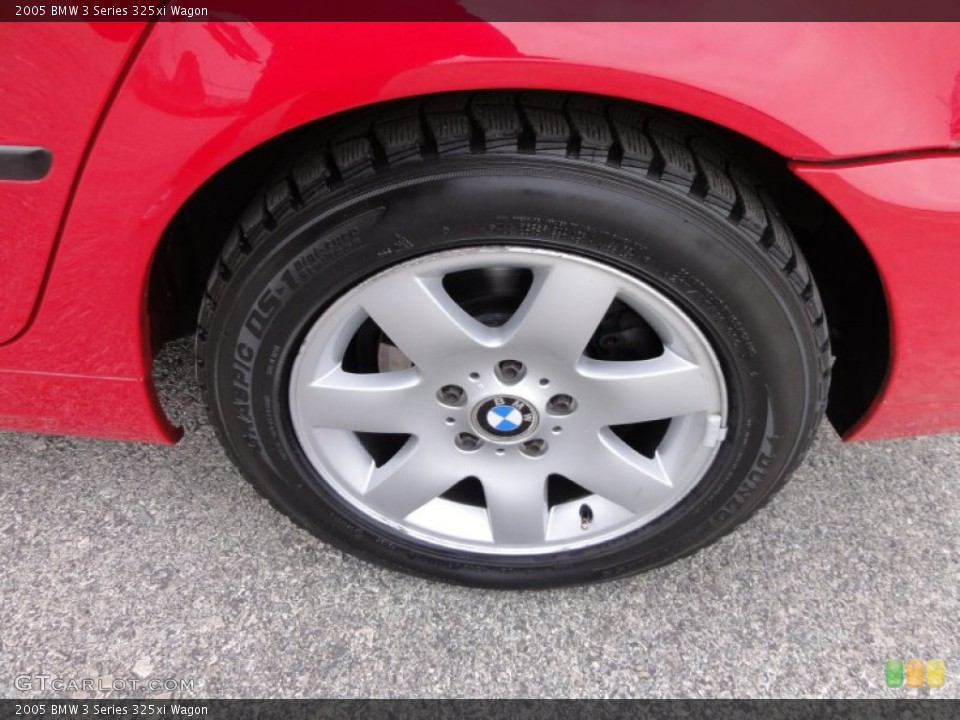 2005 BMW 3 Series 325xi Wagon Wheel and Tire Photo #59210048