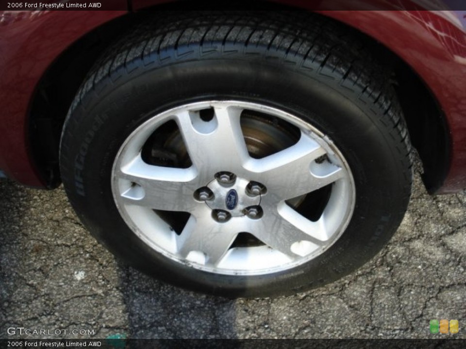 2006 Ford Freestyle Limited AWD Wheel and Tire Photo #59211251
