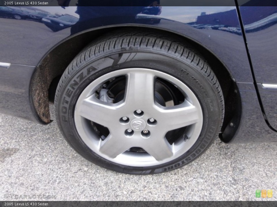 2005 Lexus LS 430 Sedan Wheel and Tire Photo #59211437
