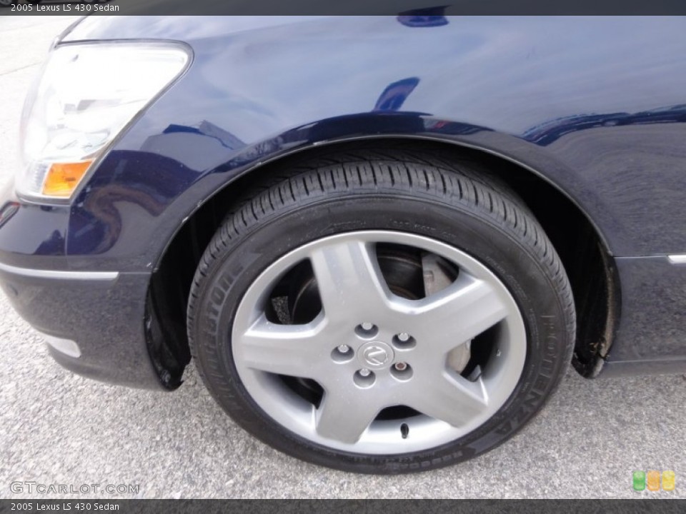 2005 Lexus LS 430 Sedan Wheel and Tire Photo #59211502