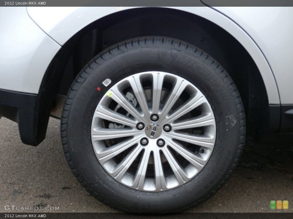 2012 Lincoln MKX AWD Wheel and Tire Photo #59219172