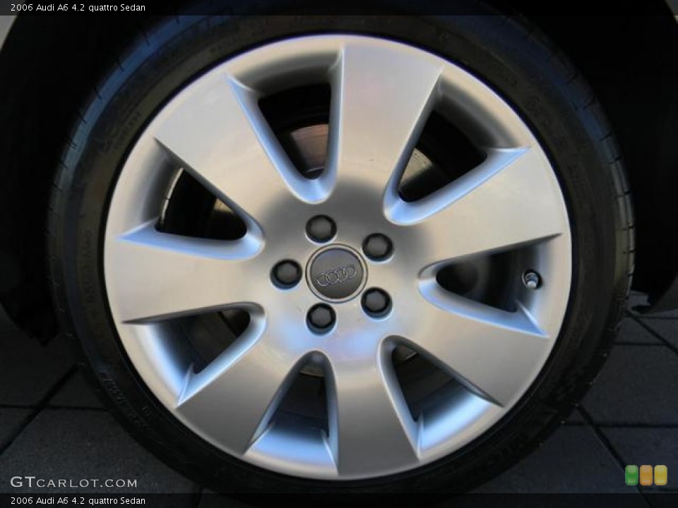 2006 Audi A6 4.2 quattro Sedan Wheel and Tire Photo #59220117