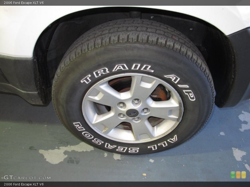 2006 Ford Escape XLT V6 Wheel and Tire Photo #59223129