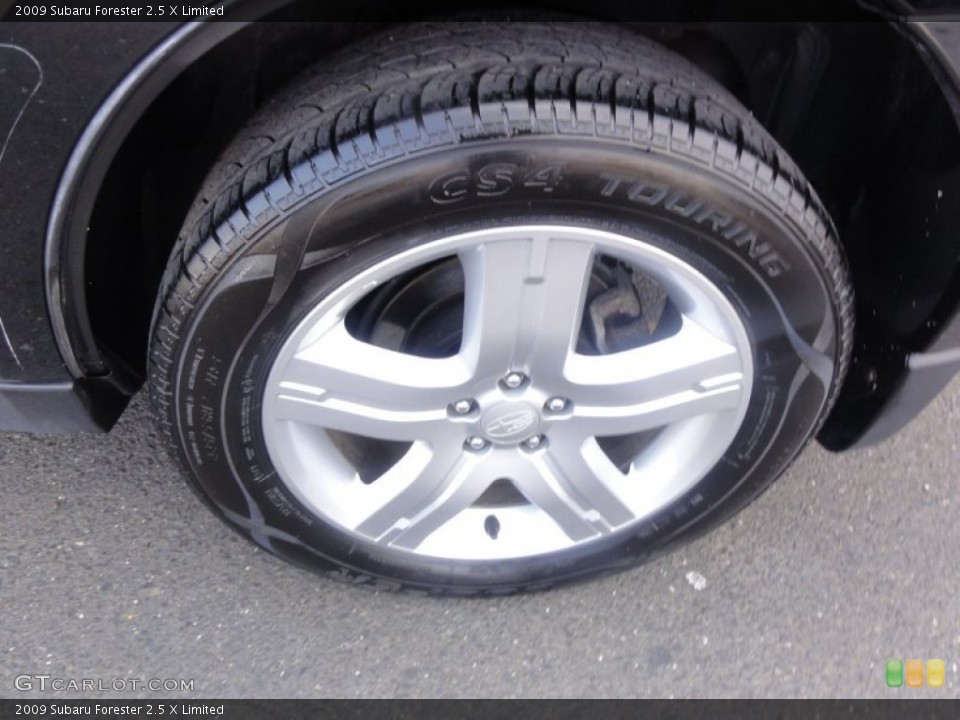2009 Subaru Forester 2.5 X Limited Wheel and Tire Photo #59227623