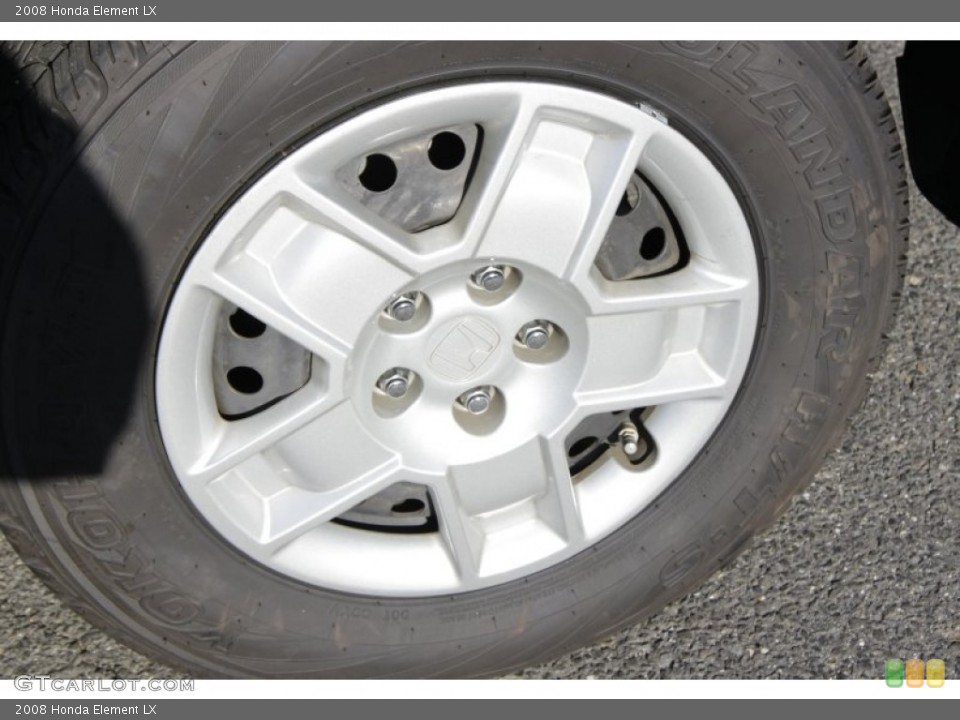 2008 Honda Element LX Wheel and Tire Photo #59229402