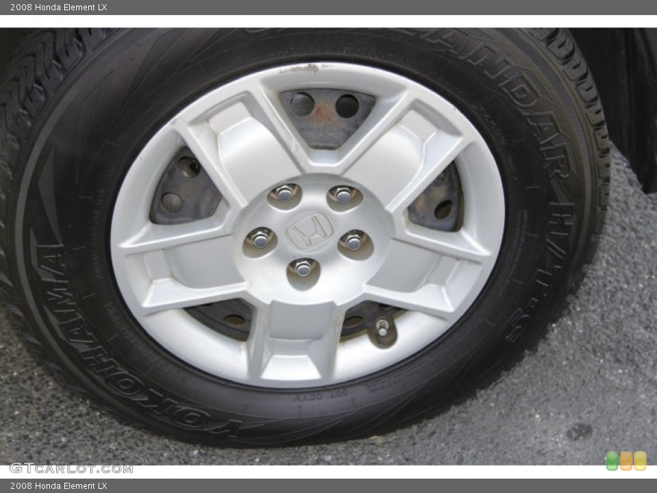 2008 Honda Element LX Wheel and Tire Photo #59229417