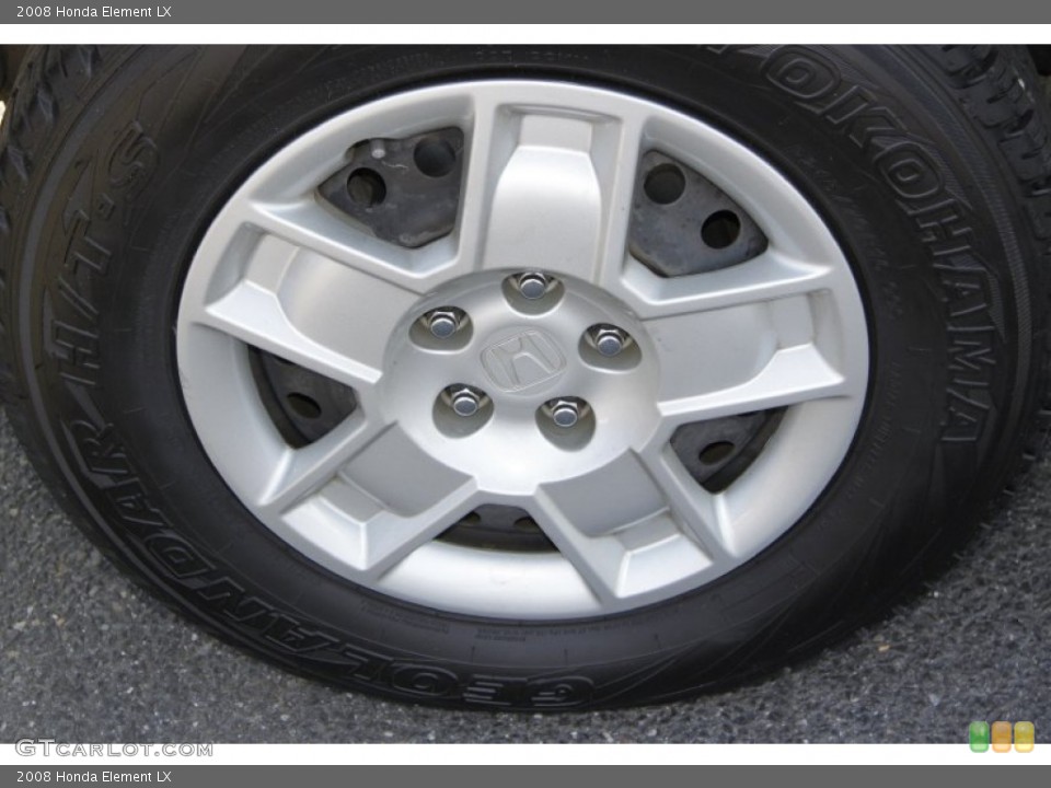 2008 Honda Element LX Wheel and Tire Photo #59229426