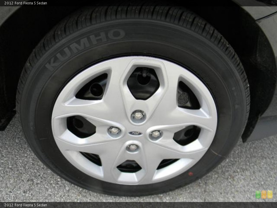 2012 Ford Fiesta S Sedan Wheel and Tire Photo #59232231