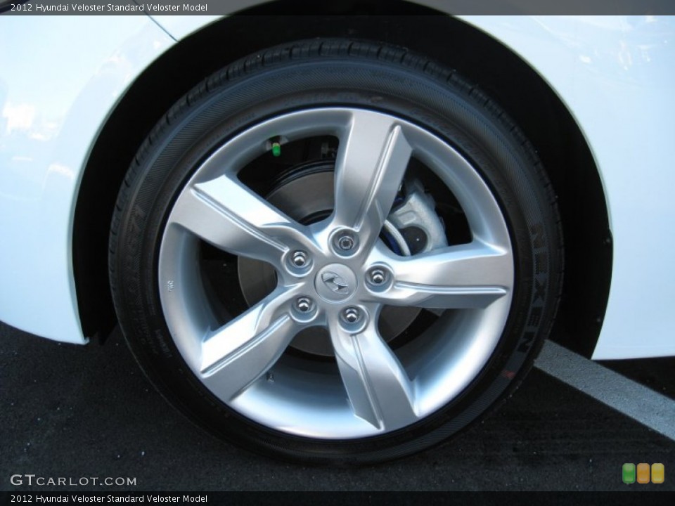 2012 Hyundai Veloster  Wheel and Tire Photo #59234283