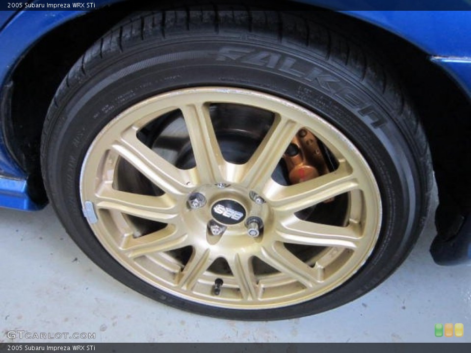 2005 Subaru Impreza WRX STi Wheel and Tire Photo #59234967