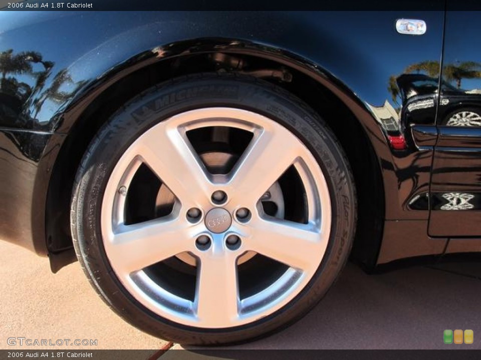 2006 Audi A4 1.8T Cabriolet Wheel and Tire Photo #59235288