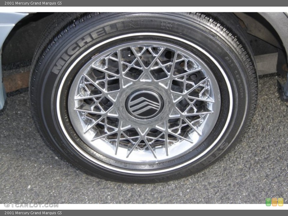 2001 Mercury Grand Marquis GS Wheel and Tire Photo #59238204