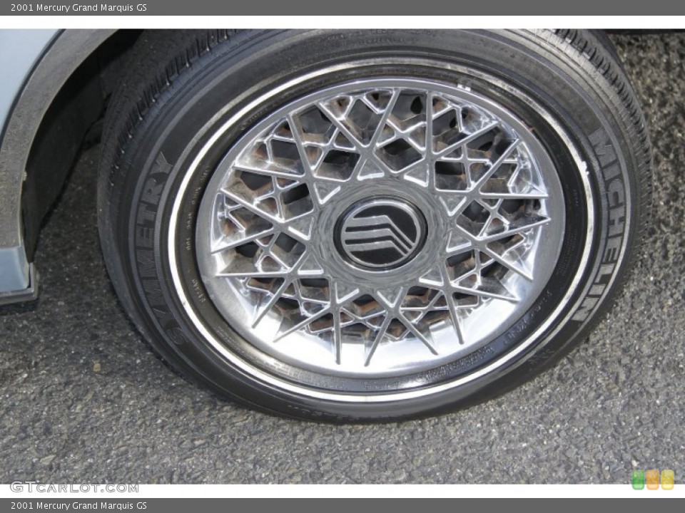 2001 Mercury Grand Marquis GS Wheel and Tire Photo #59238216