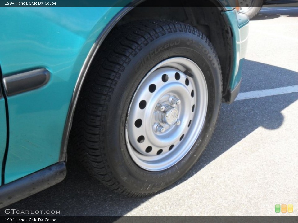 1994 Honda Civic DX Coupe Wheel and Tire Photo #59238714