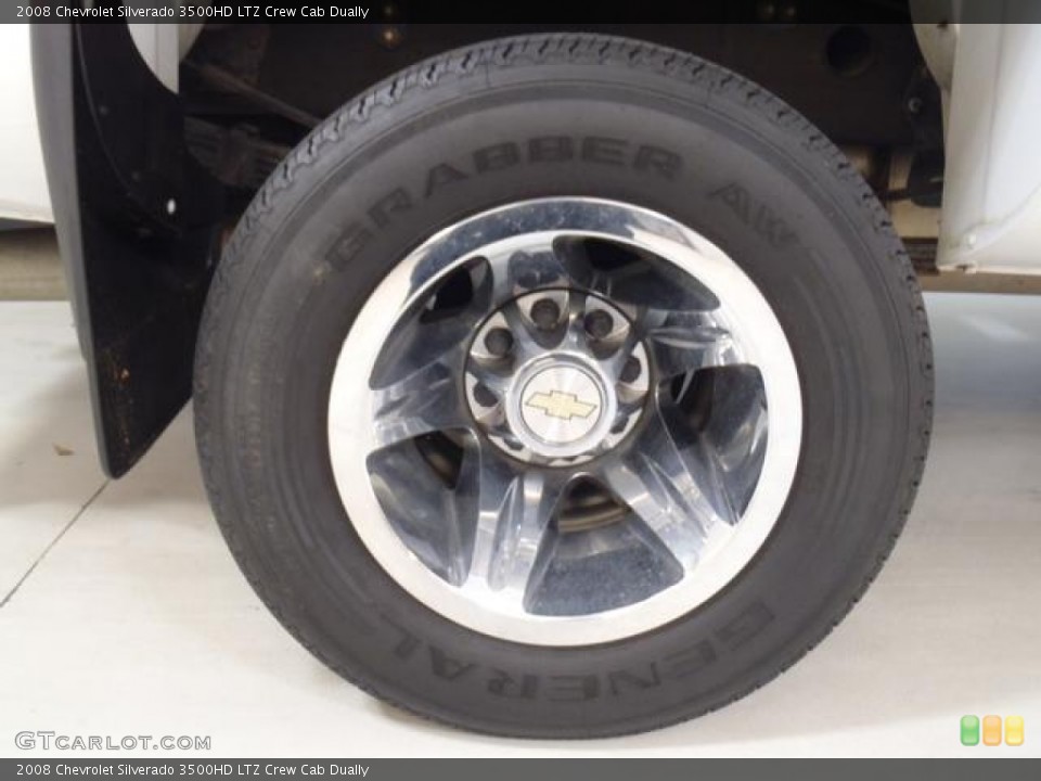 2008 Chevrolet Silverado 3500HD LTZ Crew Cab Dually Wheel and Tire Photo #59239782