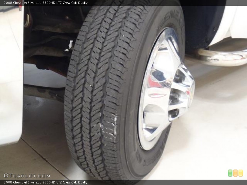2008 Chevrolet Silverado 3500HD LTZ Crew Cab Dually Wheel and Tire Photo #59239878