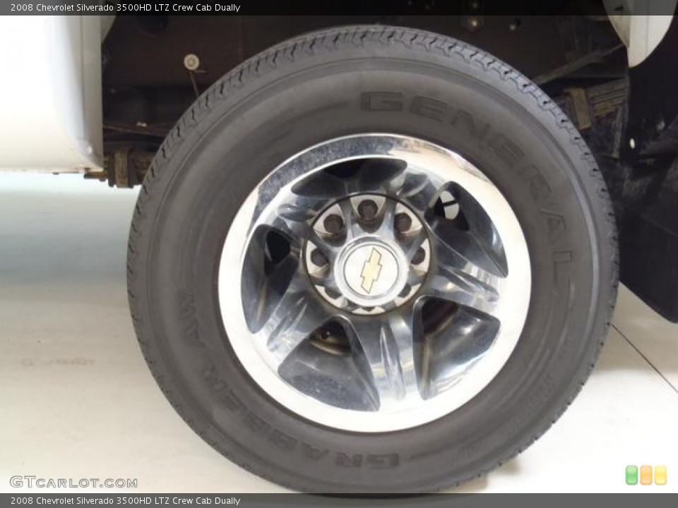 2008 Chevrolet Silverado 3500HD LTZ Crew Cab Dually Wheel and Tire Photo #59239881