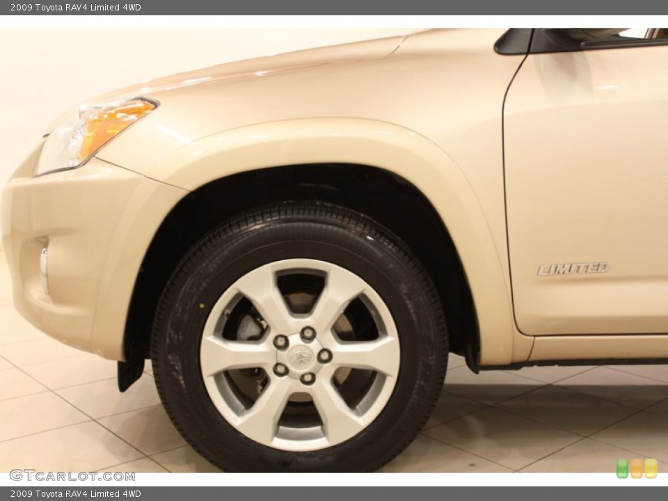 2009 Toyota RAV4 Limited 4WD Wheel and Tire Photo #59244622