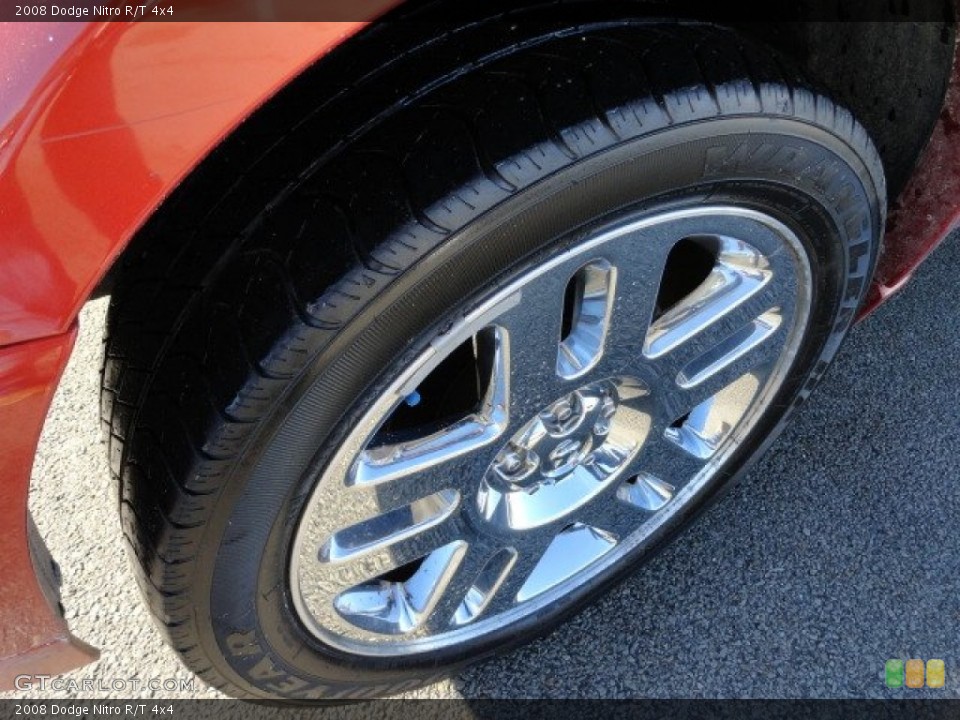 2008 Dodge Nitro R/T 4x4 Wheel and Tire Photo #59248414