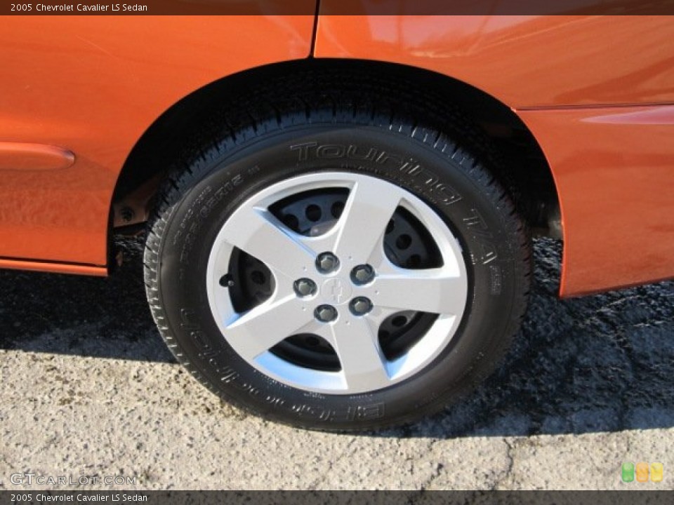 2005 Chevrolet Cavalier LS Sedan Wheel and Tire Photo #59256414
