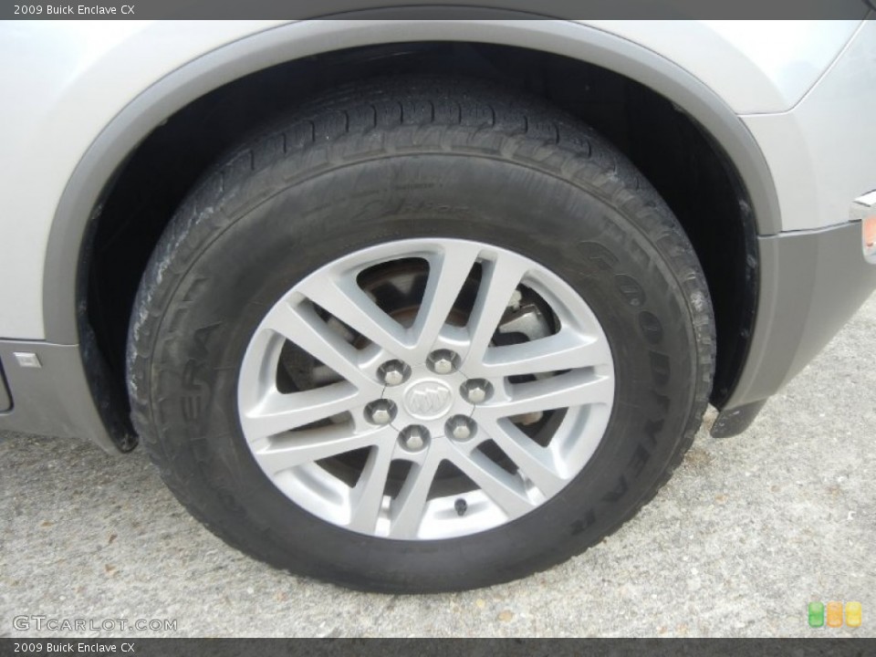 2009 Buick Enclave CX Wheel and Tire Photo #59262369