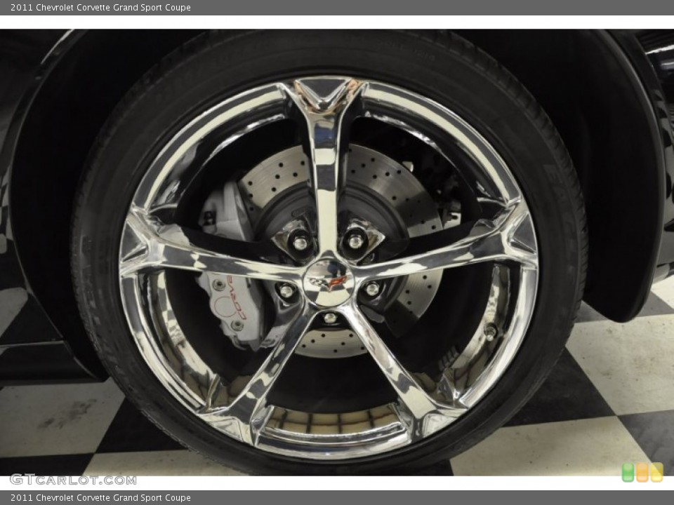 2011 Chevrolet Corvette Grand Sport Coupe Wheel and Tire Photo #59263122