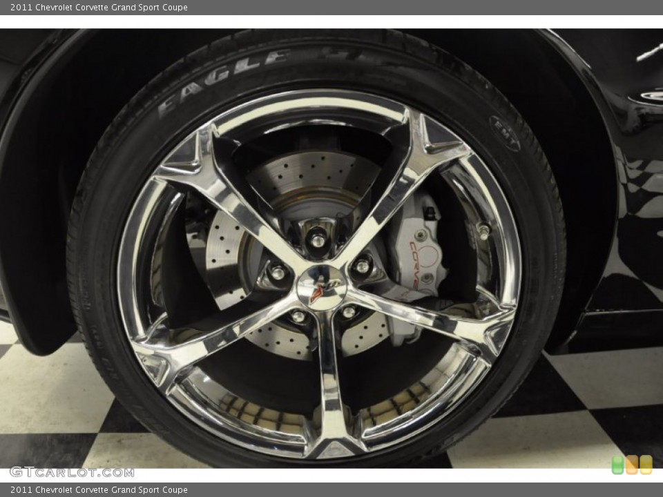2011 Chevrolet Corvette Grand Sport Coupe Wheel and Tire Photo #59263335