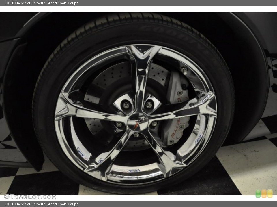 2011 Chevrolet Corvette Grand Sport Coupe Wheel and Tire Photo #59263353