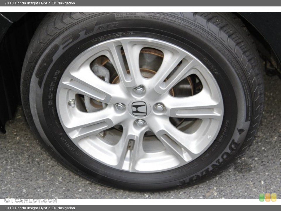 2010 Honda Insight Hybrid EX Navigation Wheel and Tire Photo #59266503