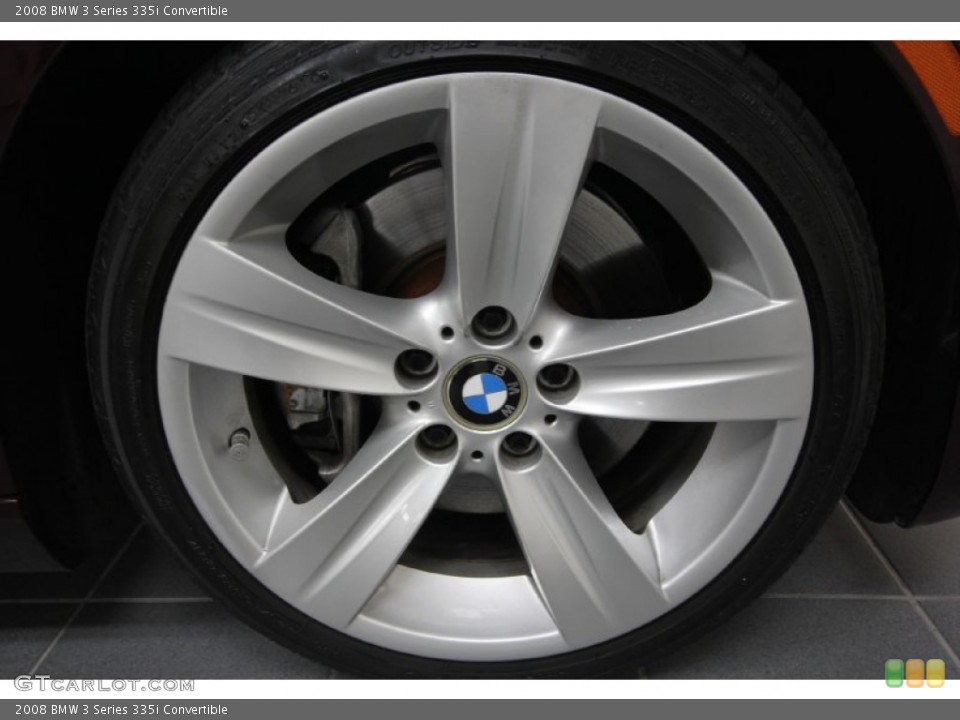 2008 BMW 3 Series 335i Convertible Wheel and Tire Photo #59266761