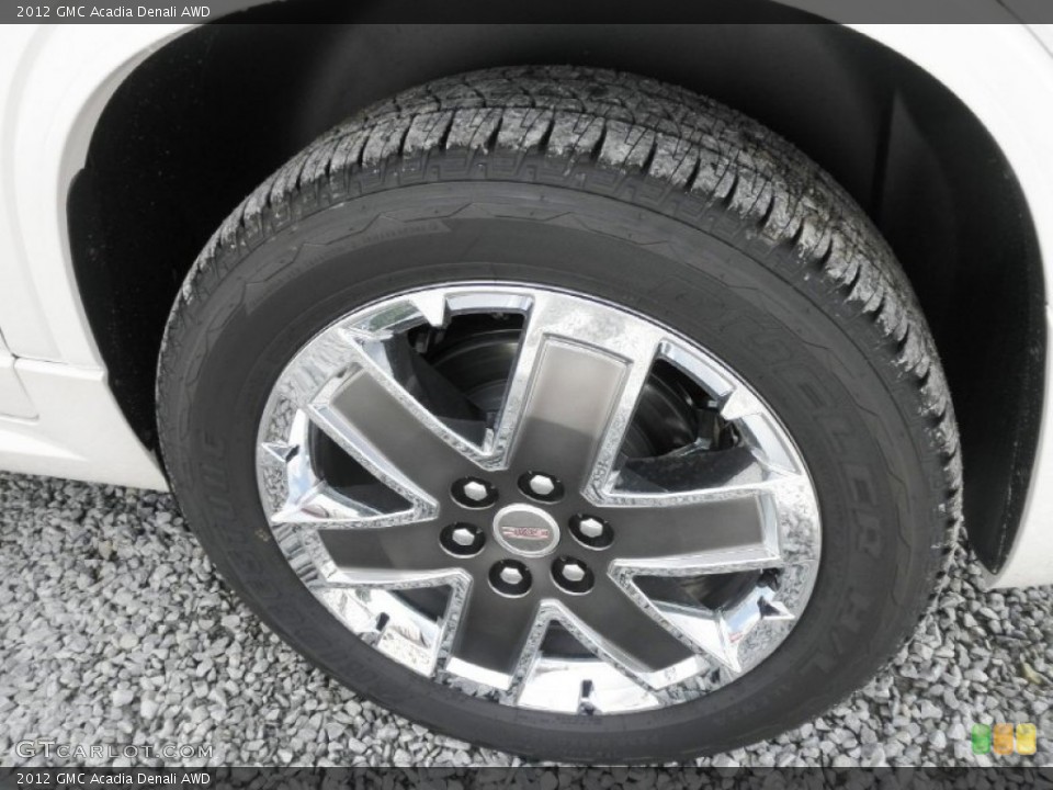 2012 GMC Acadia Denali AWD Wheel and Tire Photo #59266851