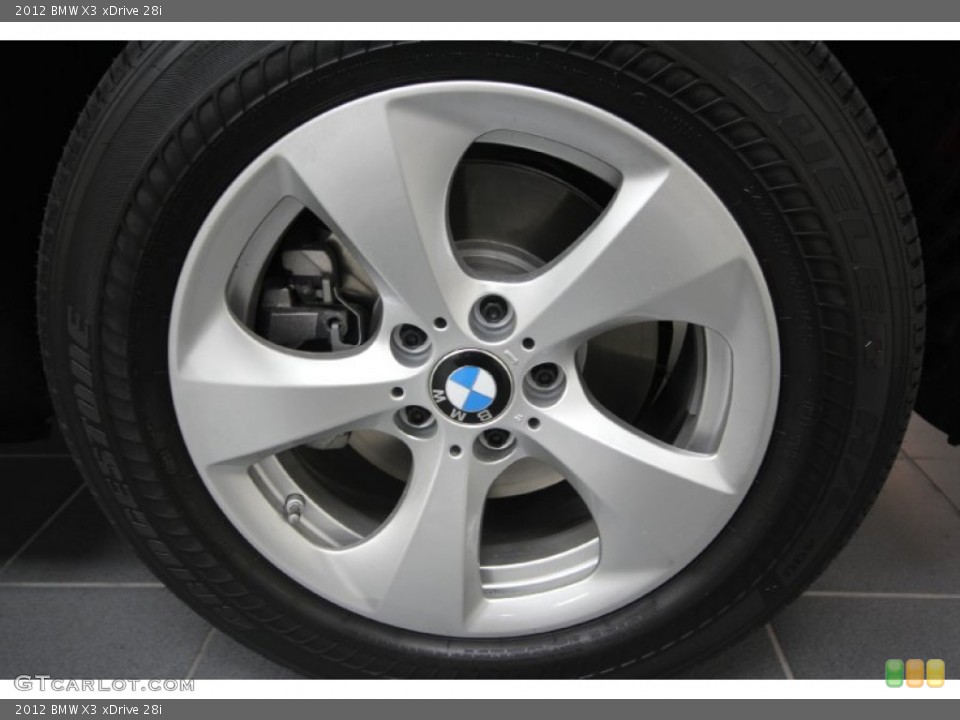 2012 BMW X3 xDrive 28i Wheel and Tire Photo #59268444