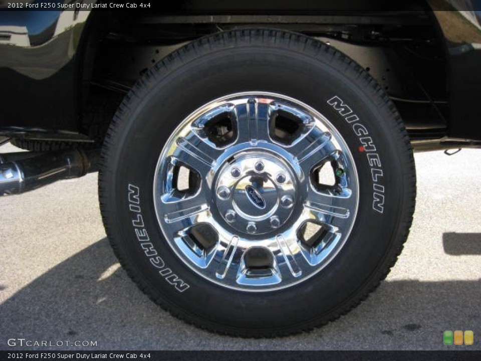 2012 Ford F250 Super Duty Lariat Crew Cab 4x4 Wheel and Tire Photo #59269605