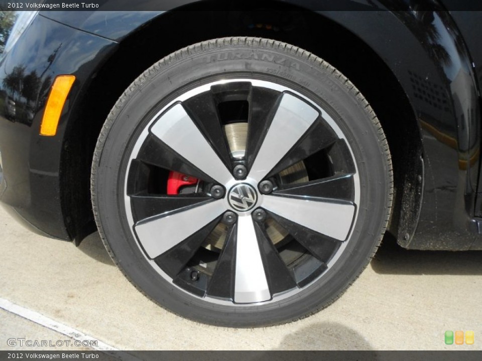 2012 Volkswagen Beetle Turbo Wheel and Tire Photo #59271435