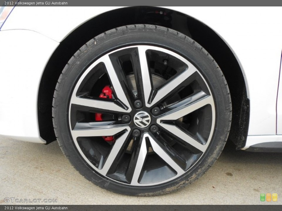 2012 Volkswagen Jetta GLI Autobahn Wheel and Tire Photo #59272643