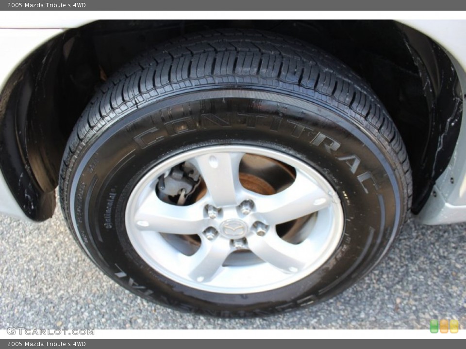 2005 Mazda Tribute s 4WD Wheel and Tire Photo #59274321