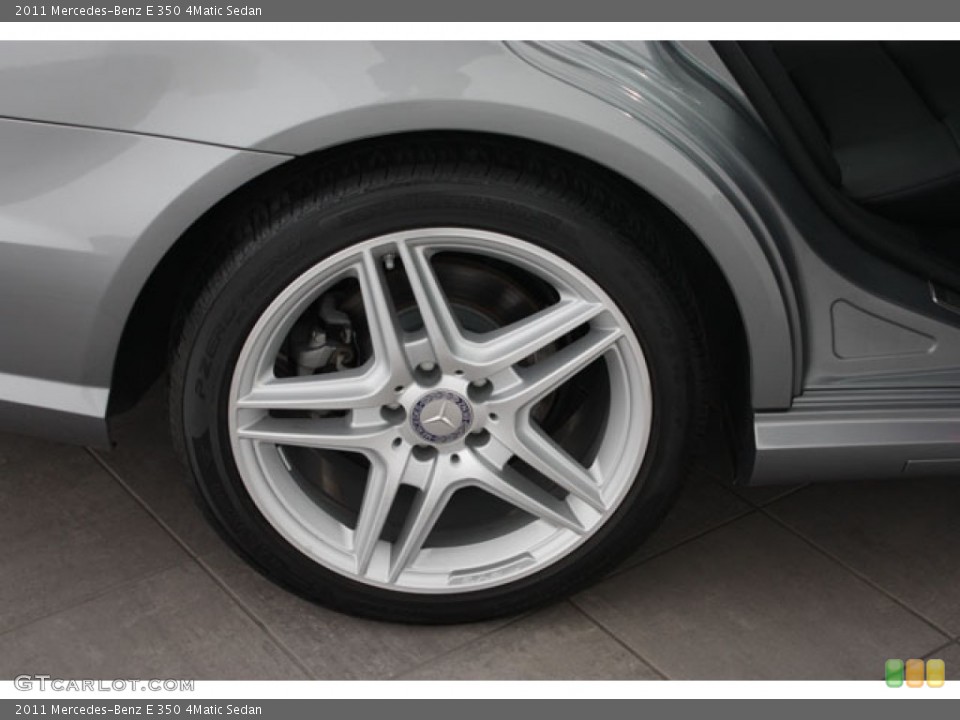2011 Mercedes-Benz E 350 4Matic Sedan Wheel and Tire Photo #59276079