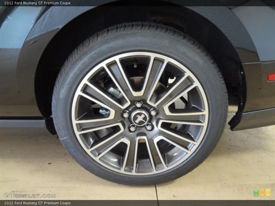 2012 Ford Mustang GT Premium Coupe Wheel and Tire Photo #59278657