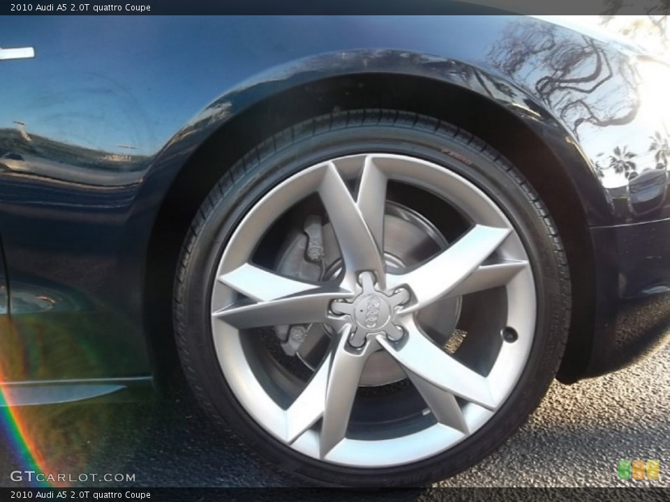 2010 Audi A5 2.0T quattro Coupe Wheel and Tire Photo #59279199